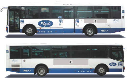 バス広告例